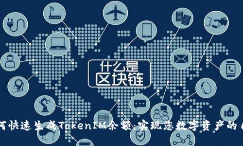 如何快速生成TokenIM余额：实现您数字资产的自由