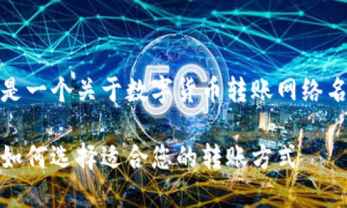 根据您的请求，下面是一个关于数字货币转账网络名称的示例内容结构。

数字货币转账网络：如何选择适合您的转账方式
